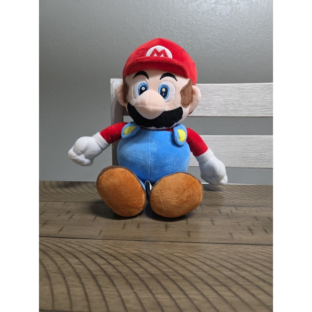 Used 16" Super Mario Bros. Mario Plush Good Stuff 2021 Nintendo